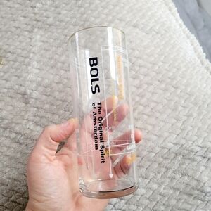 Bols Brand New Never Used Mixing Cocktail Mixed Drink Recipe Glass